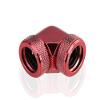 Bykski Rigid 14mm OD 90 Degree Fitting (B-HTJ-DB90-V2) - Red view 1