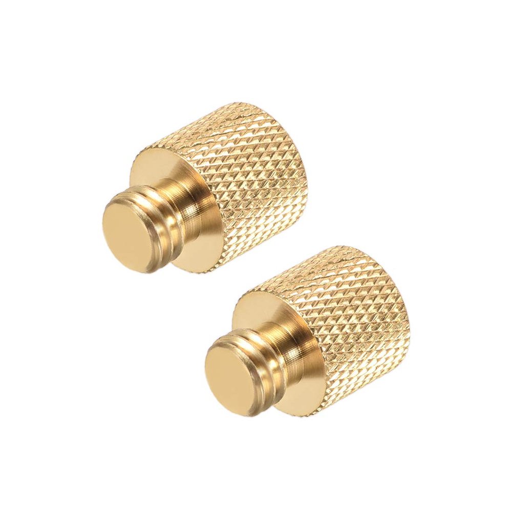 uxcell 3/8" Male to 1/4" Female Threaded Screw Adapter for Microphone Tripod Stand 2pcs