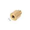 uxcell 3/8" Male to 1/4" Female Threaded Screw Adapter for Microphone Tripod Stand 2pcs view 3