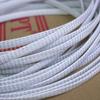 5 Meters x 8mm White&Silver Tube PET Expandable Braided Sleeving Cable view 1