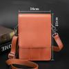 Scissor Bag Belt, Aolaso Soft Genuine Leather Salon Barber Hairdressing Scissor Holster Hair Stylist Tools Bag with Shoulder Strap for Combs, Clips view 3
