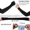 12 Pairs Sun Protection Sleeves UV Cooling Arm Men Women Sports with Thumb Hole for Driving, Golfing, Fishing, Cycling, Hiking, Doing (6 Colors) by HRLOR view 2