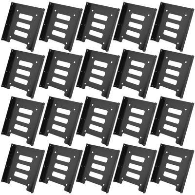Spofit 2.5 to 3.5 HDD/SSD Mounting Bracket Hard Drive Holder Single Drive 2.5 to 3.5 Adapter (20 Pack)
