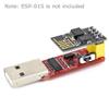 Wishiot ESP-01S Programmer USB to ESP-01 Adapter ESP8266 Wireless WiFi Module Wi-Fi CH340G UART PORG, 4.5-5.5V 115200 Baud Rate 2PCS view 2
