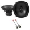 Pair Alpine S-S69 260 Watt 6x9 Coaxial 2-Way Car Audio Speakers Bundle with METRA 72-7800 Speaker Connector Harness Compatible with 2003-2007 Honda Accord view 1