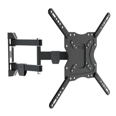 ELG Full Motion TV Wall Mount - Fits 26'' to 65'' TVs, Up to 66.1lbs, Swivel, Tilt, Extension, Max VESA 400x400mm, FULL40 PRO, Heavy-Duty Steel Construction, Sleek Black Finish