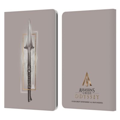 Head Case Designs Officially Licensed Assassin's Creed Spear Odyssey Artwork Leather Wallet Case Compatible with Kindle Paperwhite 1/2 / 3