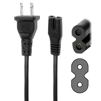 SLLEA AC Power Cord Cable Plug Lead for Polk Audio PSW110, PSW111 PSW125 and Cambridge Audio X200, X300, X 500 Powered Subwoofer PolkAudio,AM6119 AM6119-A AM6119A Speaker Bluetooth Loudspeaker