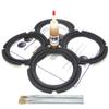 Springfield Speaker 6.5" Foam Surround Edge Repair Kit - 4 Speaker Kit - Compatible with JBL Control 5, G200, P20, P206, P206G, P206H, J216, J216A, C5003, Control SB5, J620M, J830M view 1