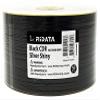 100 Pack Ridata Black CD-R 48X 700MB 80M Shiny Silver Thermal Surface Black Bottom Blank Media Recordable Disc view 1
