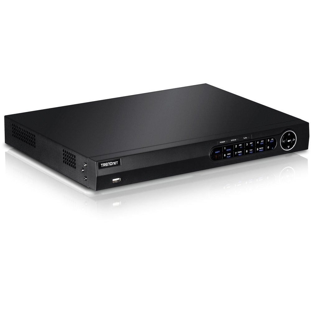 TRENDnet 8-Channel HD Network Video Recorder, 1080p, 2 SATA II Bays, Up to 12 TB Storage, Rack Mountable, Advanced Video Playback, ONVIF, IPv6, Free iOS & Android App, TV-NVR2208 (Renewed)