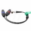 HangTon Audio Input Cable for Atomos Shogun Inferno, Ninja Inferno, Shogun Flame, Shogun 7 Monitor Right Angle 10 pin to Dual XLR 3 pin Female Sound Devices Mixer view 3