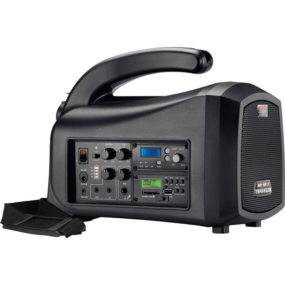 Galaxy Audio TV5X-0010N000 Traveler 5X, Wireless Pendant: TV5X w/1 Receiver and Pendant/Compact bodypack Transmitter