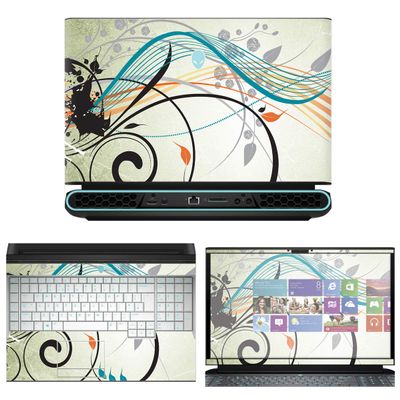 Decalrus - Protective Decal Skin Sticker for 2019 Alienware Area-51m AWAR51M (17.3" Screen) case Cover wrap ALarea51m_17-200
