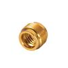 uxcell 3/8 Female to 5/8" Male Threaded Screw Adapter for Mic Stand Aluminium 2pcs view 3