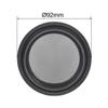 uxcell 2Pcs 3.5" 92mm Bass Speaker Passive Radiator Auxiliary Rubber Vibration Plate Subwoofer DIY Repair view 2