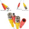 SLLEA White 150ft BNC Cable Cord Compatible with Lorex CVC6930PK4 Outdoor IR Bullet Camera MC6930 view 2