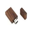 10 Pack Rectangle Walnut Wood 2.0/3.0 USB Flash Drive USB Disk Memory Stick with Wooden (128GB/3.0) view 2