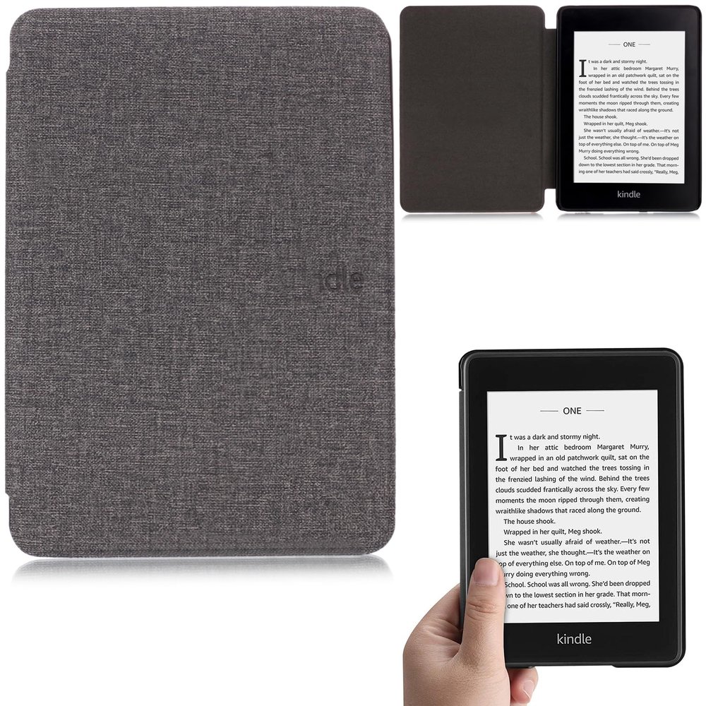 Artyond Case for Kindle Paperwhite 10th Generation 2018 Released, Ultra Slim Cover with Auto Wake/Sleep Feature Smart Case for All-New Amazon Kindle Paperwhite 10th Generation 2018 Released, Gray