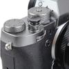 Foto&Tech Soft Shutter Release Button Compatible with Fuji Fujifilm X-T5 X-T4 X-T3 X-T30 X-T30 II X-T20 X-PRO3 X100V X100F X-E4 X-E3 RX1R II RX10 IV III Leica M9 Nikon Df F3 (4 Pcs, RD+BK+DR+OR) view 4