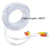 SLLEA White 100ft BNC Extension Cable Compatible with Swann ADS-180 HD Security Surveillance Camera view 1