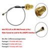 Tenmory UFL to SMA Mini PCIe U.FL to RP-SMA Female Connector Pigtail Antenna Extension Cable (10 inch (4 Pcs)) view 2