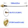 Tenmory UFL to SMA Mini PCIe U.FL to RP-SMA Female Connector Pigtail Antenna Extension Cable (10 inch (4 Pcs)) view 4
