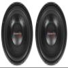2 American Bass XO 1244 12" 600 Watt Car Audio Subwoofers DVC 4-ohm Subs XO1244 view 1