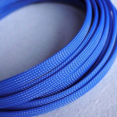 5 Meters x 8MM RoyalBlue Tube PET Expandable Braided Sleeving Cable