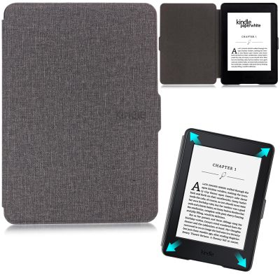 Artyond Case for Kindle Paperwhite 123, Ultra Slim Folio Cover with Auto Wake/Sleep Feature Smart Case for Amazon Kindle Paperwhite 123 (Fits All 2012, 2013, 2015 and 2016 Versions), Gray