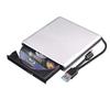 External Blu Ray DVD Drive 3D, USB 3.0 and Type-C Bluray CD DVD Reader Slim Optical Portable Blu-ray Drive for MacBook OS Windows xp/7/8/10, Laptop PC (Silver-Grey) view 1