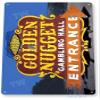 Tinworld Tin Sign: Golden Nugget Historic Retro Las Vegas Sign Neon Metal Decor C591 view 3