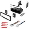CACH KIT444 Bundle with Car Stereo Installation Kit for 2003  2005 Nissan 350Z  in Dash Mounting Kit, Harness, for Single Din Radio Receiver (3 Item) view 1