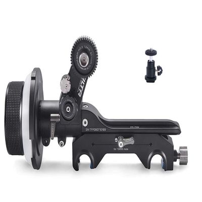 TILTA FF-T05 Single-Sided Cinema Follow Focus kit (with Safety case) for DSLR, Mirrorless, and Cinema Cameras,Hand Wheel with ARRI Standard Por