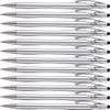 2 in 1 Capacitive Stylus & Ballpoint Pen Rubberized the Beemer Comfort Grip for Any Touchscreen Device (Box of 12, Silver) view 1