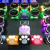 Handmade Aluminum & Silicone Backlit Keycap Cat Paws Switchs OEM for MX Mechanical Keyboard (Black) view 2