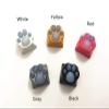 Handmade Aluminum & Silicone Backlit Keycap Cat Paws Switchs OEM for MX Mechanical Keyboard (Black) view 3