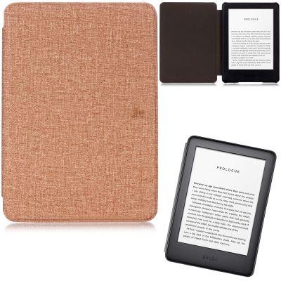 Artyond Case for New Kindle 2019, Ultra Lightweight Premium PU Leather Protective Cover with Auto Sleep/Wake Slim Smart Case for All-New Kindle (10th Generation, 2019 Release) (Brown)