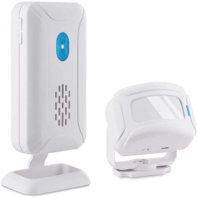 NineLeaf Motion Sensor Doorbell, Door Bell Sensor for Business When Entering, Store Welcome Buzzer Monitor Greeting Doorbell, Commercial Door Entry Alert, Caregiver Reminder for Elderly, Visitor Bell