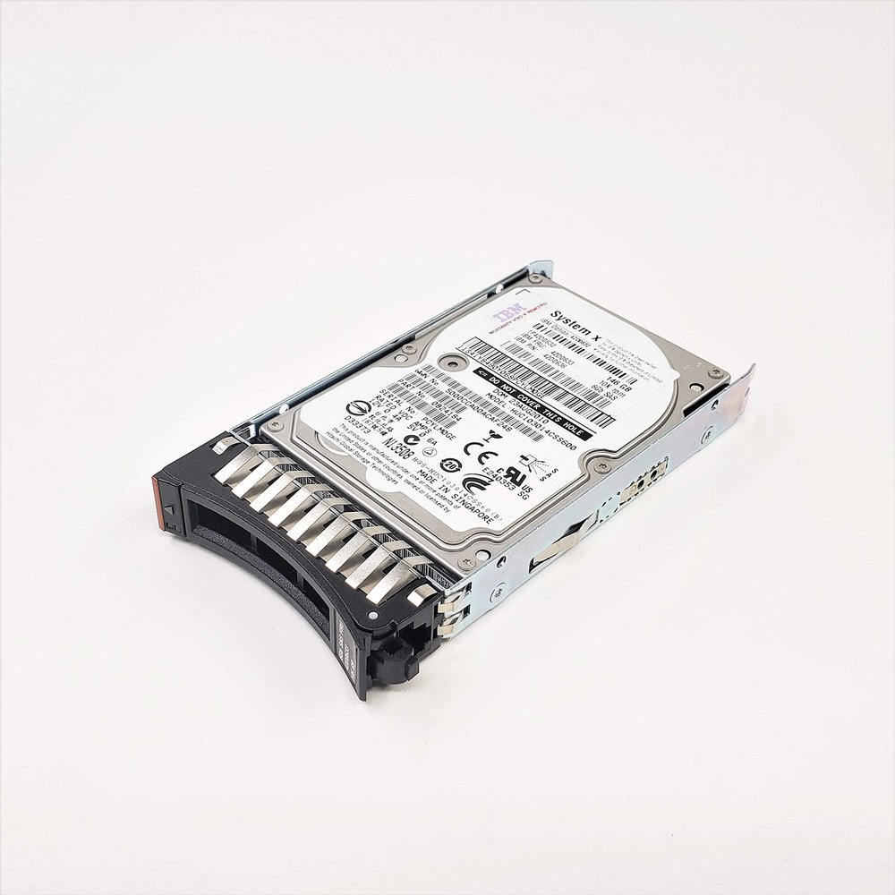 IBM | 42D0632 / 42D0633 / 42D0636 / 9FJ066-039 / HVC103014CSS600 | 146GB 10K 6Gbps 2.5" SFF Slim Hot-Swap SAS HDD (Renewed)
