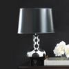 Nikki Chu Home Modern Decorative 15.00" L x 15.00" W x22.25 H Dollop Black and White Table Lamp view 3