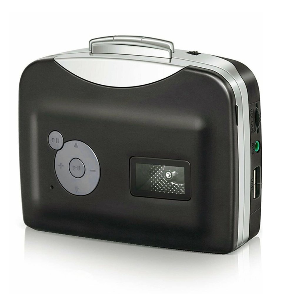 Portable Cassette to MP3 Converter, Standalone USB Tape to Digital Audio Device for Music Lovers and Nostalgia Enthusiasts