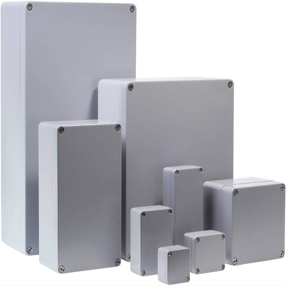 113-0000-000 | BERNSTEIN CA-130 75X80X57MM RAL7001 Industrial Enclosure DIE CAST Aluminium