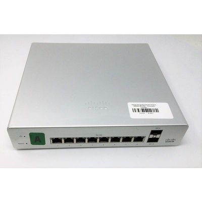 Cisco Meraki MS220-8P-HW 8-Port PoE Managed Gigabit Ethernet Switch [Unclaimed & No License] (Renewed)