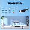 230W AC Charger Fit for MSI GT75 GT76 GT75VR GT73VR GT63 GT62VR GT83 GT83VR WT75 WT73VR,Trident 3 8RC 8RA 9SI 9SH 10SA 10SI VR7RC,Vortex W25 G25 Laptop Power Supply Adapter Cord view 4