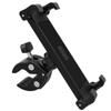 DHYSTAR Tablet Holder Mount for Exercise Spin Bike,Treadmill,Elliptical Handlebar,Boat Helm,Music Microphone Stand Pole,Golf Cart,Stroller,Fits for Tablets/Smart Phones,Adjustable & Stable view 1