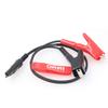 DRRI A00401 Power Cable with Alligator Clips to SAE 2pin Connector for Top-con view 1