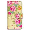 Bcov Case for iPod Touch 7/iPod Touch 6,Bcov Pink Flower Yellow Wallet Flip Leather Cover Case with Credit Card ID Card Slot Holder Kickstand for iPod Touch 7/6/5 view 2