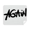 Again Funny Quote Handwrite Style Cleaning Cloth Screen Cleaner 2pcs Suede Fabric view 1