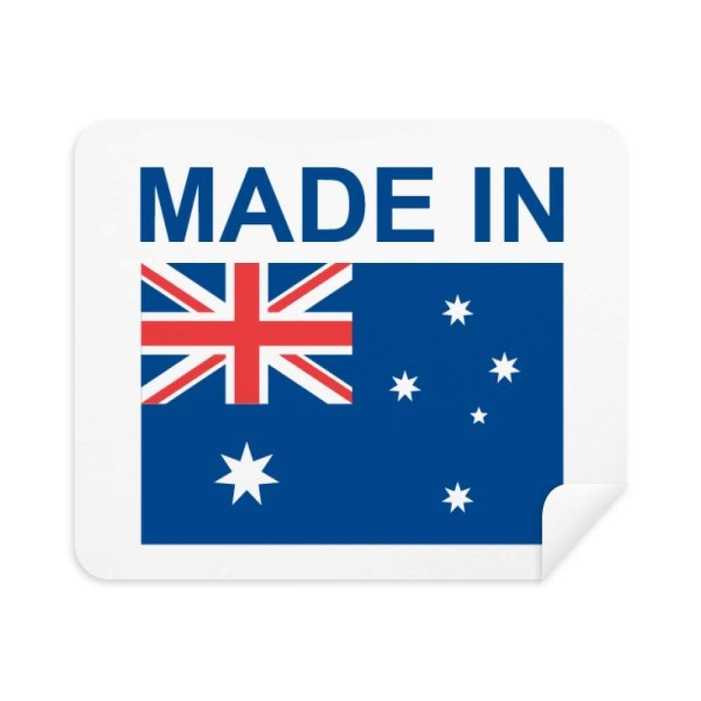 Made in Australia Country Love Phone Screen Cleaner Glasses Cleaning Cloth 2pcs Suede Fabric